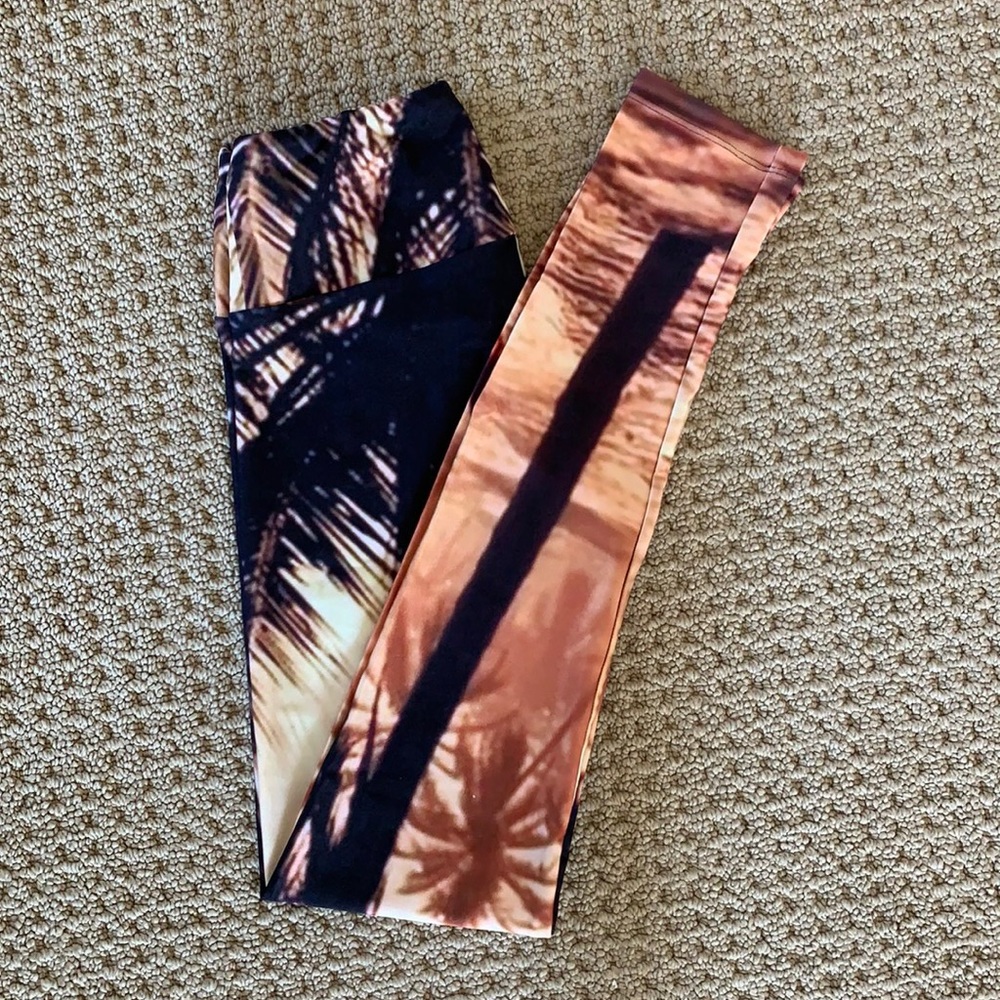 Sunset print Goldsheep leggings